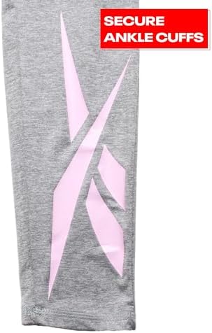 Reebok Girls Stay Charming Active Performance Leggings - 2-Pack