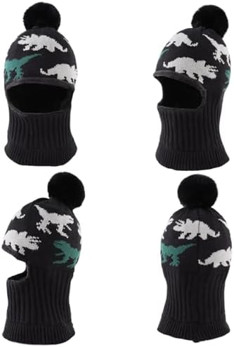 Winter Baby Knitted Hat Scarf for Kids