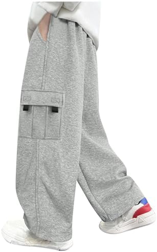 Baggy Cargo Sweatpants for Kids