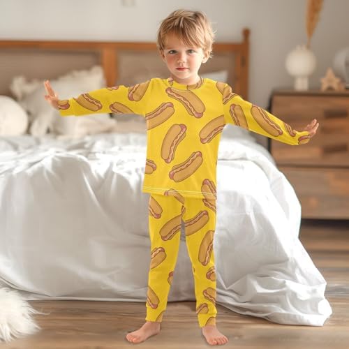 Comfortable and stylish 2-Piece Pajama Set for Girls 18M-8Y