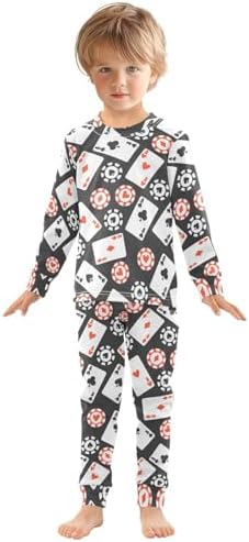WIFIU 2 Piece Pajama Set for Kids 18M-8Y 1