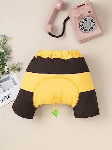 Cotton Summer Shorts for Infants with Cute Animal Print
