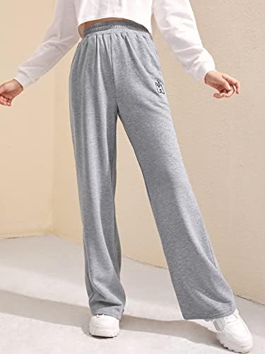 Verdusa Girls Elastic Waist Joggers