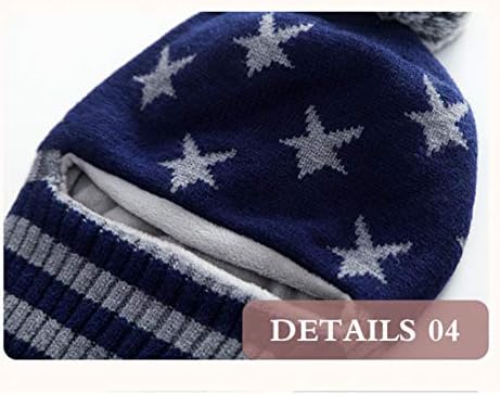 WxllzlifeKids Winter Knitted Hat for Boys and Girls