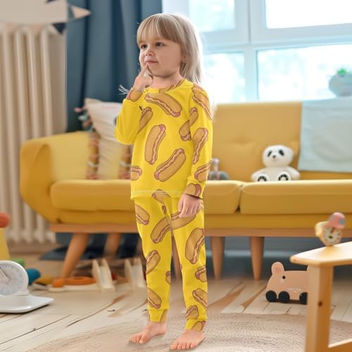 Comfortable and stylish 2-Piece Pajama Set for Girls 18M-8Y