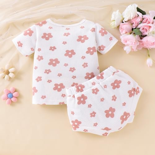 Adorable Floral Toddler Outfit Set