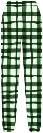 Generic Plaid Summer Joggers Pants for Teens