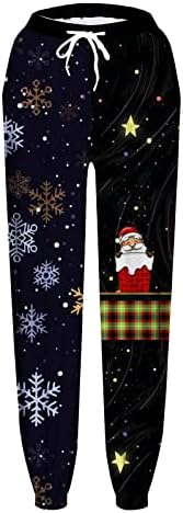 ZYXTIM Womens Comfy Christmas Printed Joggers