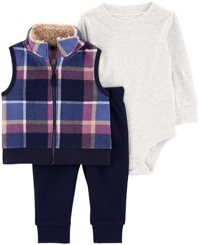 Carters Baby Boys 3-Piece Vest Set Premium