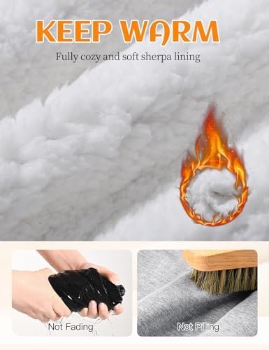Warm Cozy Fleece Joggers for Kids