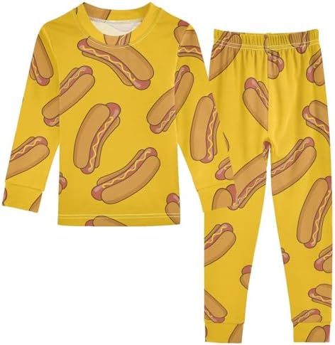 Comfortable and stylish 2-Piece Pajama Set for Girls 18M-8Y