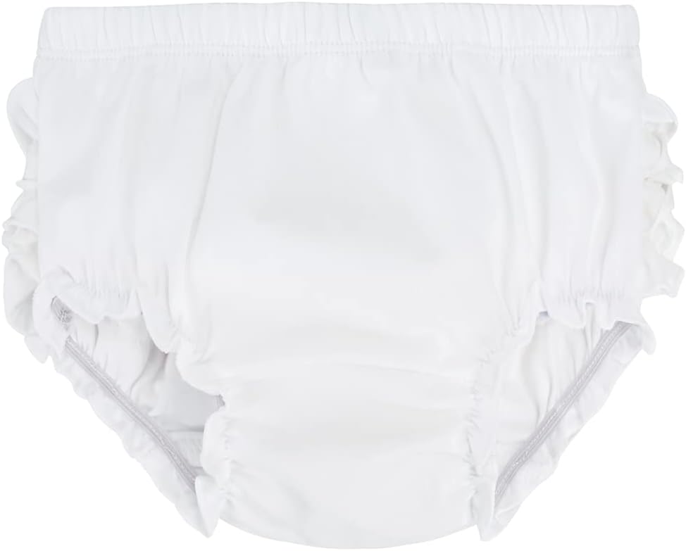 Diaper Cover for Toddlers Girls - Brand Name - Ruffled Soft Reusable