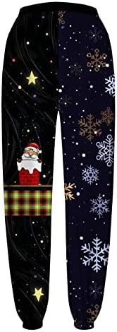 ZYXTIM Womens Comfy Christmas Printed Joggers
