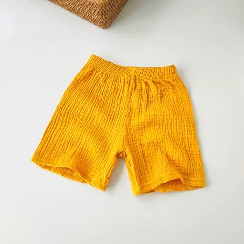Baby Boys Cotton Linen Shorts - Summer Half Pants