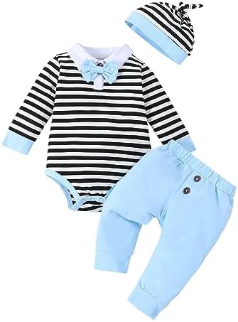 Newborn Baby Boy Outfit Set for 0-12 Months
