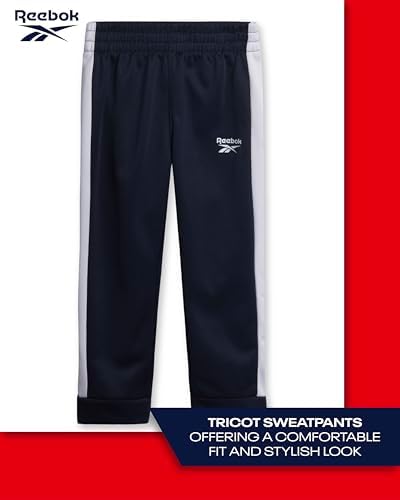 Reebok Boys Tricot Track Jacket Jogger Pant Set