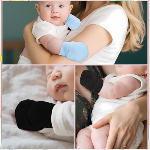 No Scratching Baby Mittens