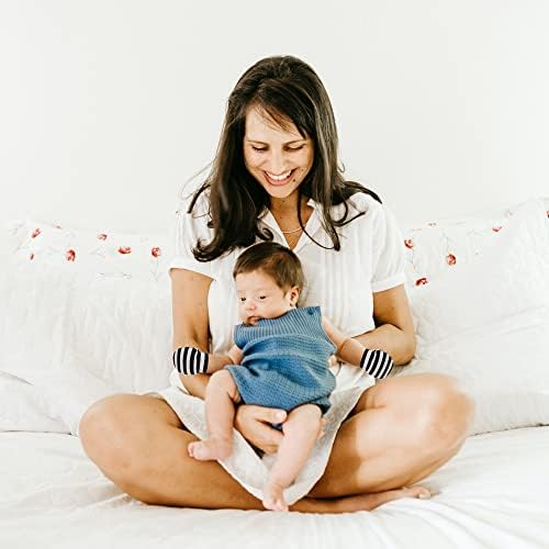 Newborn Baby Cotton Mittens Soft Breathable No Scratch Gloves for Infants