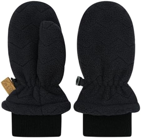 Warm Winter Fleece Mittens for toddlers super soft and easy on