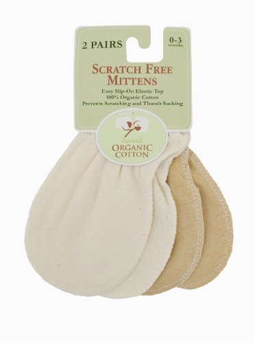 Organic Cotton Newbornmittens made to keep them cozy