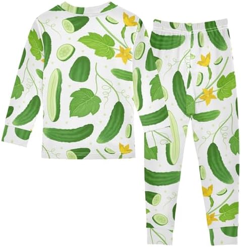 WIFIU Soft Cotton Pajama Set for Kids 18M-8Y Sleepwear