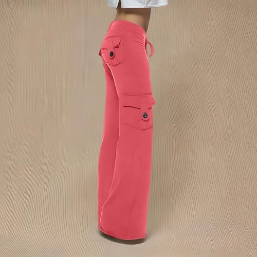 Trendy Flared Workout Pants for Girls