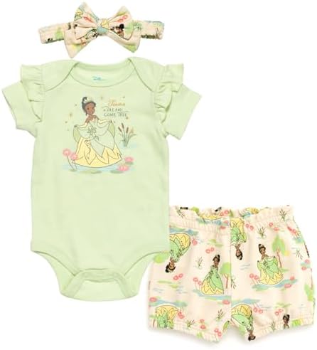 Disney Tiana Baby Girls Outfit Set