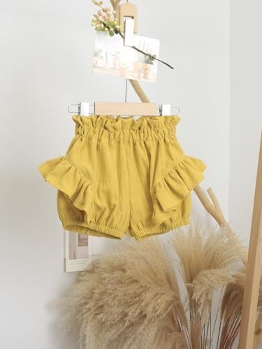 Adorable Baby Girls Ruffle Shorts