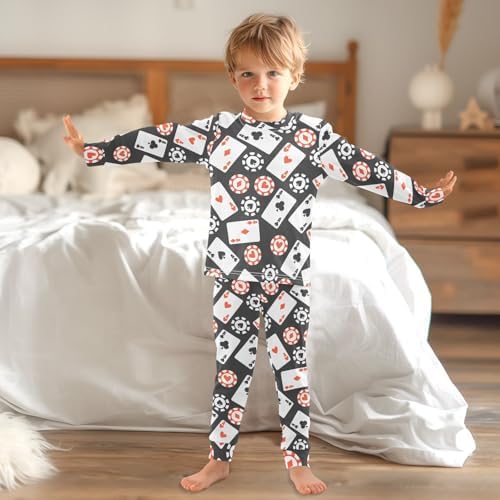 WIFIU 2 Piece Pajama Set for Kids 18M-8Y 1