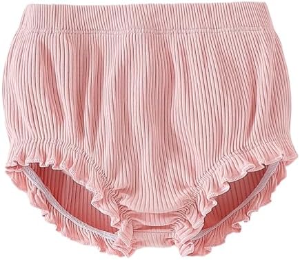 Perfect Summer Cuts for Baby Girls 3-Pack Bloomers with Ruffle Design