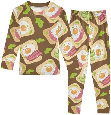 WIFIU Long Sleeve Pajama Sets Cotton Spandex Ultimate Comfort