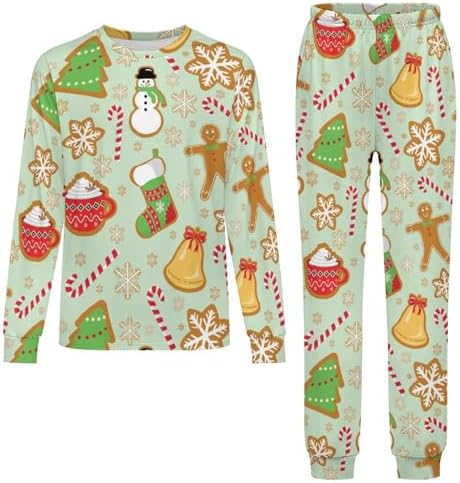 MEIKKO Christmas Kids Pajama Set Boys Girls