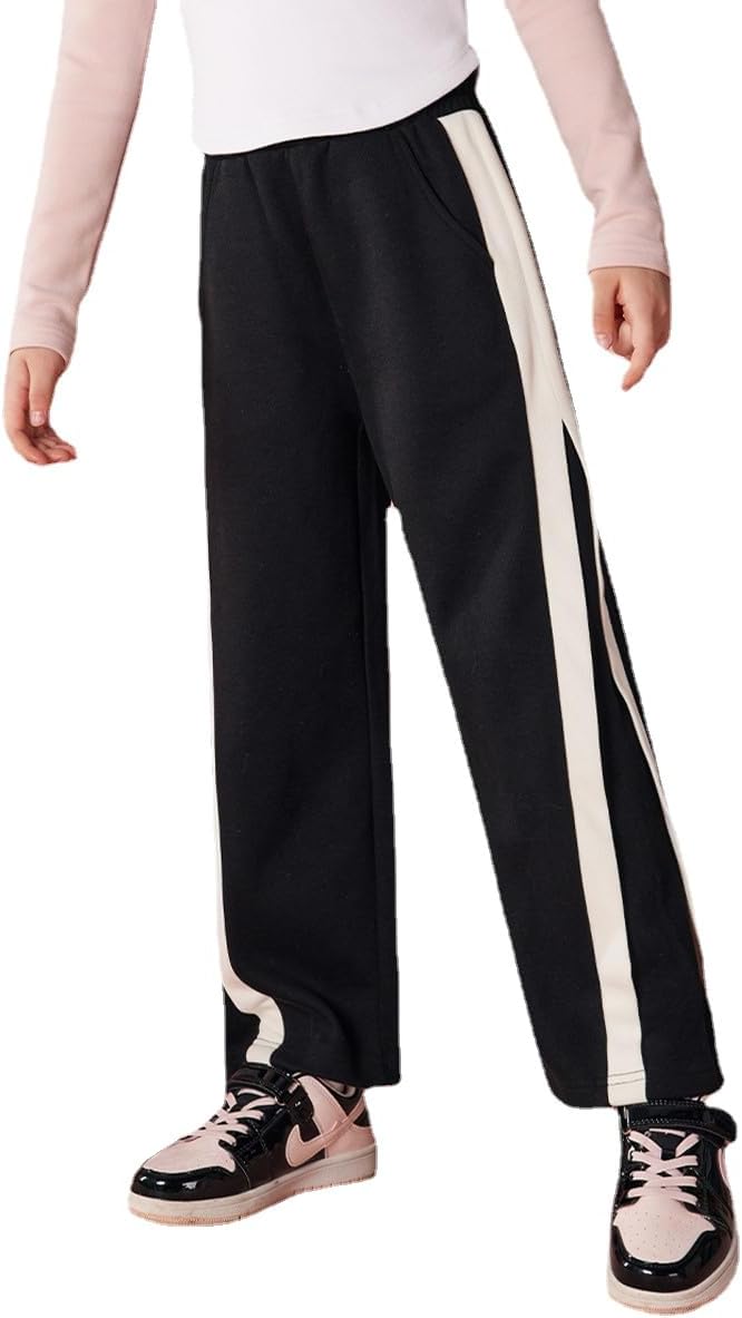 Ask Junior Wide-Leg Elastic Waist Pants