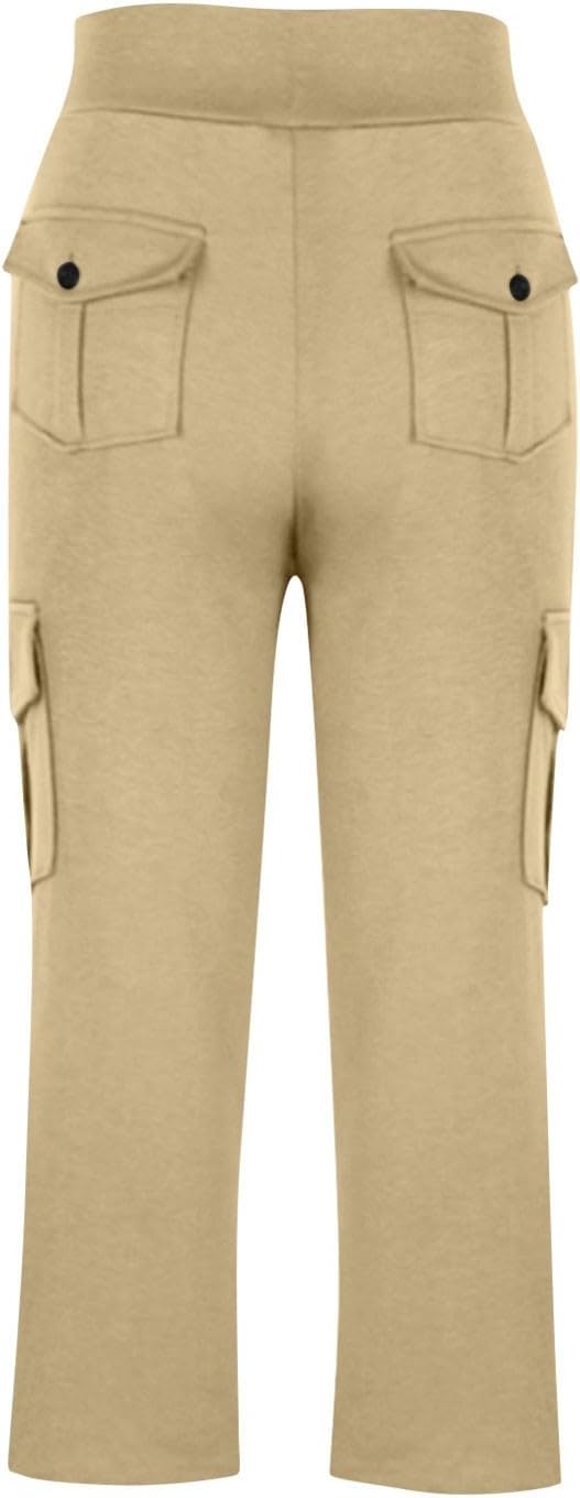 High Waist Cargo Pants for Girls