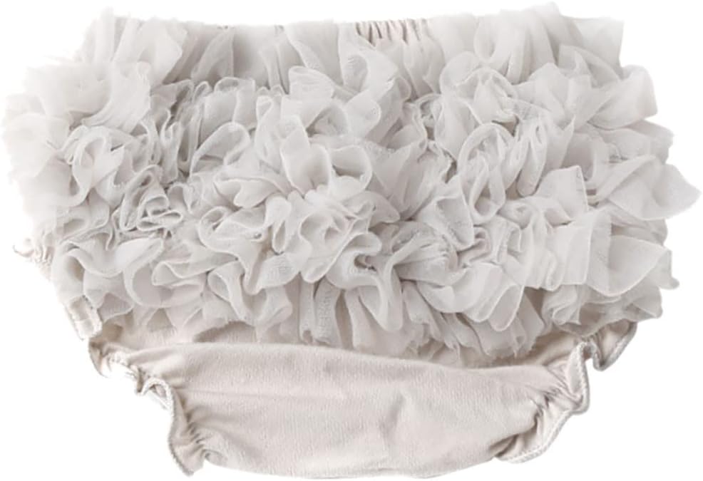 HDLEXD Baby Girls Ruffle Lace Bloomers Elastic Cotton Tutu Briefs