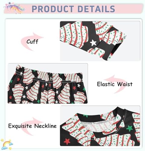 WIFIU Ultra-Soft Pajama Set for Kids 18M-8Y