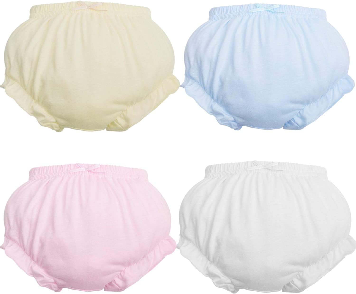 TUTUTLE Soft Ruffle Diaper Covers for Newborns - Adorable