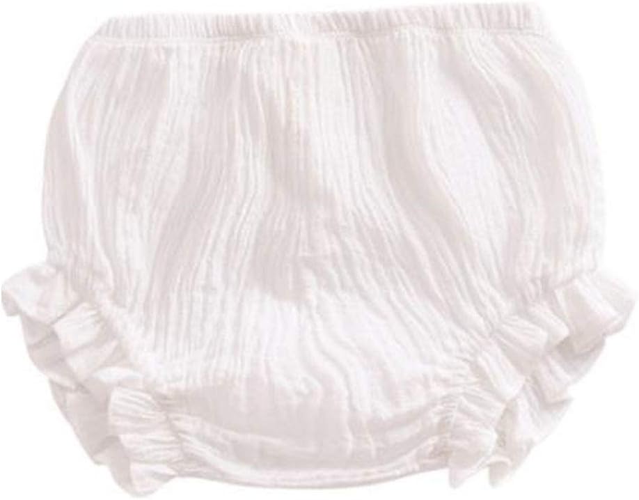 3-Piece Reusable Cotton Bloomer Shorts for Babies Soft and Stretchy