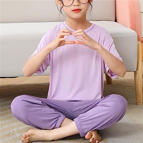 Summer Baby Boys Girls Outfit Set Necks Pants Soft and Warm