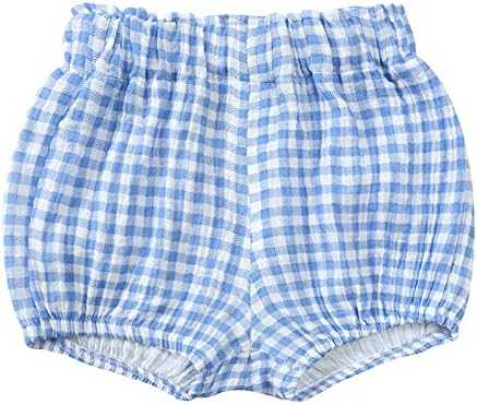 Cotton Floral Ruffle Summer Shorts for Baby Boys Girls Twins