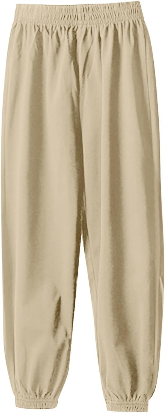 Elastic Waist Harem Pants for Kids Soft Stretchy and Perfect Fits