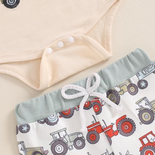 Newborn Baby Boy Farm Print Set