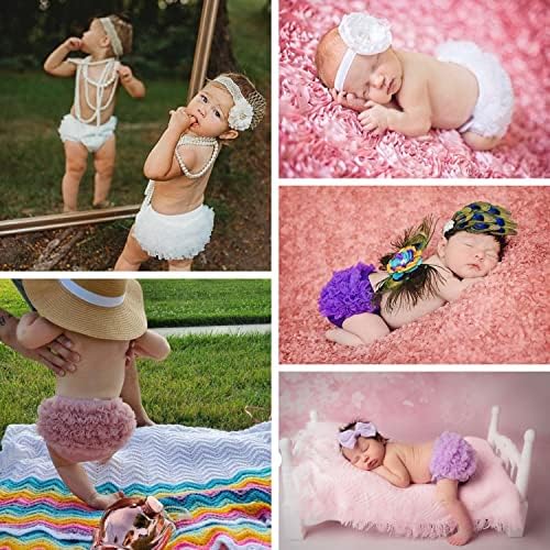 Dressy Diaper Cover for Girls - Soft Cotton Bloomers with Ruffle Design