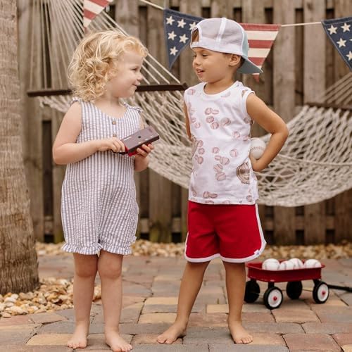 Burts Bees Baby Boys Soft Organic Shirt and Pants Set