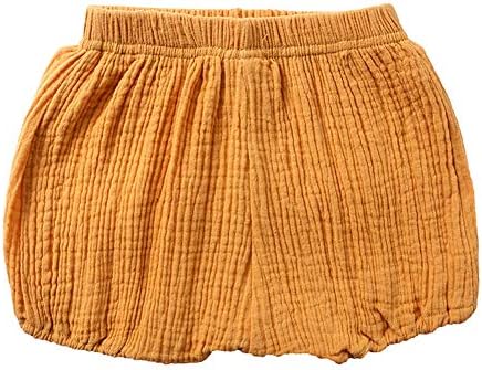 Unisex Cotton Linen Toddler Shorts Set