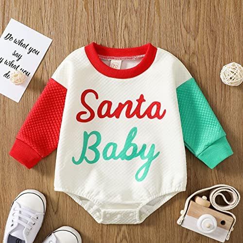 Christmas Corduroy Jumper Set for Baby Boys and Girls