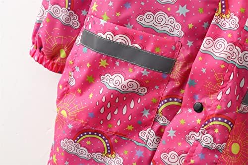EnJoCho Girls Raindoll Warm Windproof Water-Resistant 8-9 Year Old Winter Coat