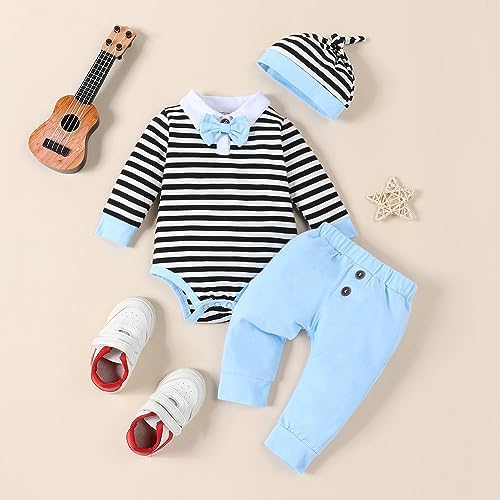 Newborn Baby Boy Outfit Set for 0-12 Months