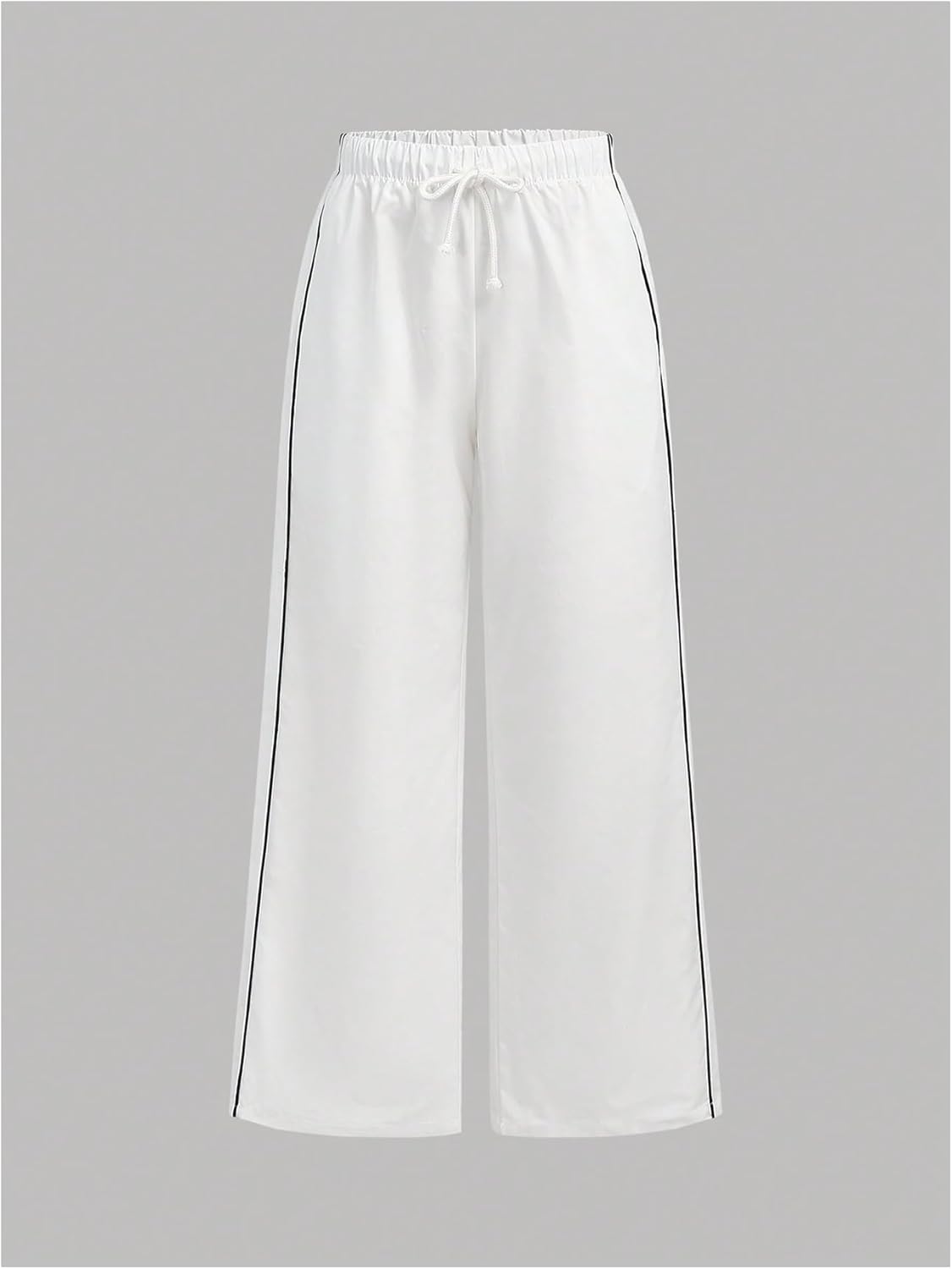 WDIRARA Girls Lightweight ContrastPanted Workout Pants