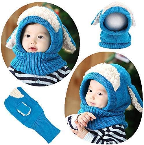 Winter Earflap Hood Warm Skull Cap for Kids